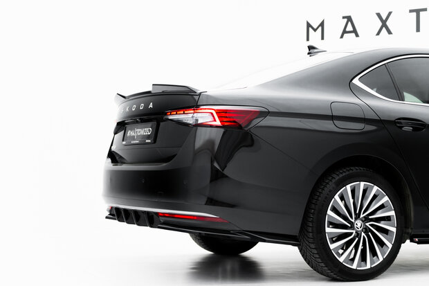 Maxton Design Skoda Superb Mk4 Rear Side Splitters Versie 1