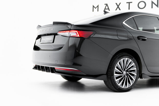 Maxton Design Skoda Superb Mk4 Rear Side Splitters Versie 2