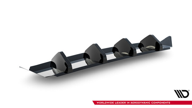 Maxton Design Skoda Superb Mk4 Central Rear Valance Spoiler Versie 1