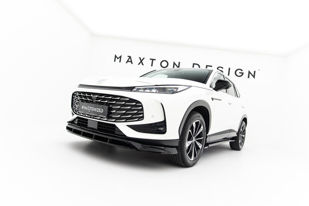 Maxton Design MG HS Mk2 Splitter Voorspoiler Spoiler Versie 1