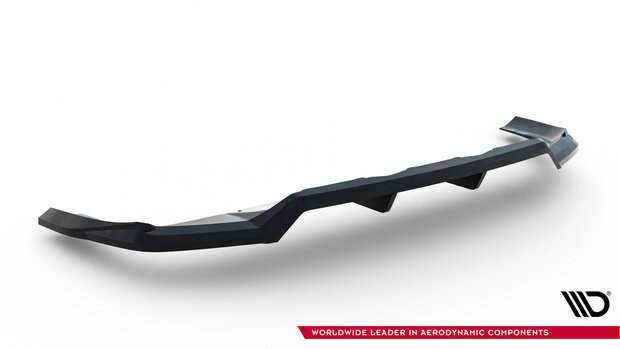 Maxton Design MG HS Mk2 Rear Splitter Vertical Bar Versie 1