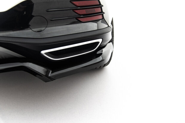 Maxton Design MG HS Mk2 Rear Splitter Vertical Bar Versie 1