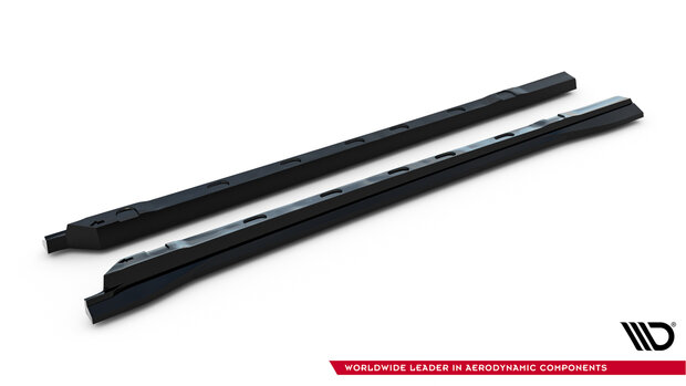 Maxton Design MG HS Mk2 Side Skirts Diffusers Versie 1