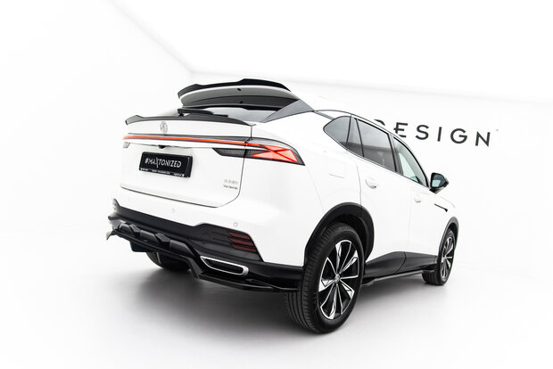 Maxton Design MG HS Mk2 Upper Achterklep Spoiler Extention Versie 1