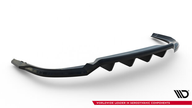 Maxton Design Skoda Kodiaq MK2 Rear Splitter Vertical Bar Versie 1