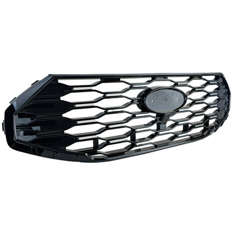 Sport Grill Glans Zwart Chrome Geschikt Voor Ford Transit Tourneo Custom Vanaf 2023