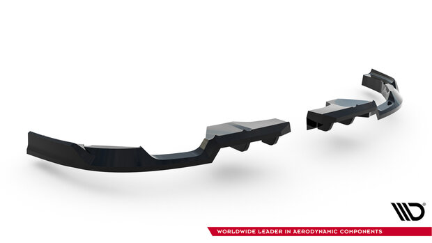Maxton Design Mini Countryman JCW U25 Rear Splitter Vertical Bar Versie 1