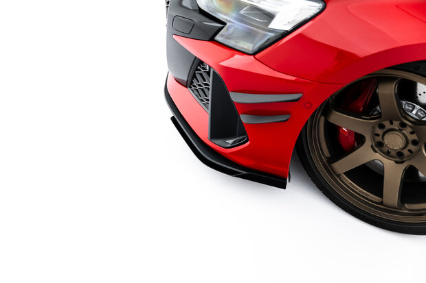 Maxton Design Audi RS3 Sedan 8Y Facelift Splitter Spoiler Pro Street + Flaps