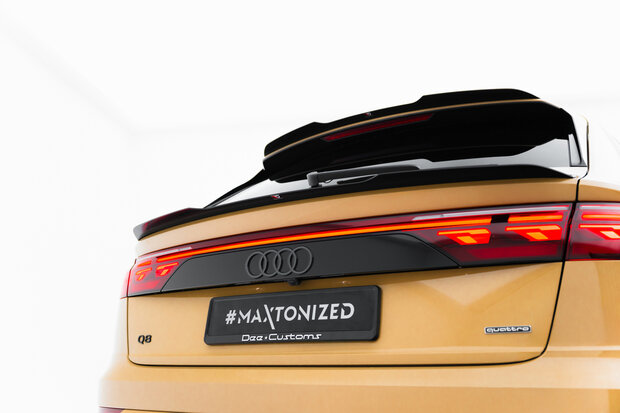 Maxton Design Audi Q8 Facelift Lower Achterspoiler Spoiler Extention 