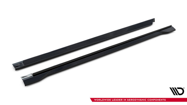 Maxton Design Audi SQ7 / Q7 S Line Facelift 2 Sideskirt Diffuser Versie 1