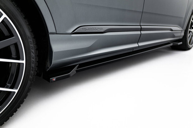 Maxton Design Audi SQ7 / Q7 S Line Facelift 2 Sideskirt Diffuser Versie 1