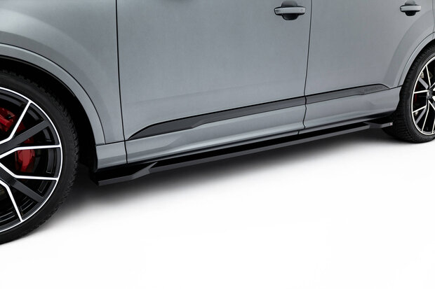 Maxton Design Audi SQ7 / Q7 S Line Facelift 2 Sideskirt Diffuser Versie 1