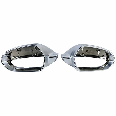 Spiegel Spiegelkappen Geschikt Voor Audi A6 C7 G4  Mat Chrome 