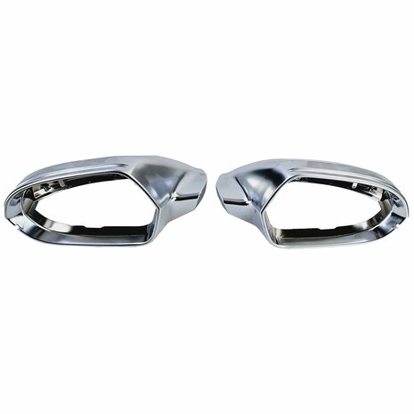 Spiegel Spiegelkappen Geschikt Voor Audi A6 C7 G4  Mat Chrome 
