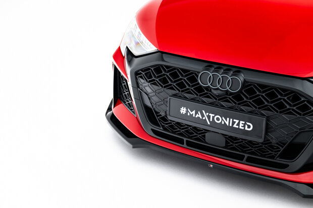 Maxton Design Audi RS3 Sedan 8Y Facelift Splitter Voorspoiler Spoiler Versie 2