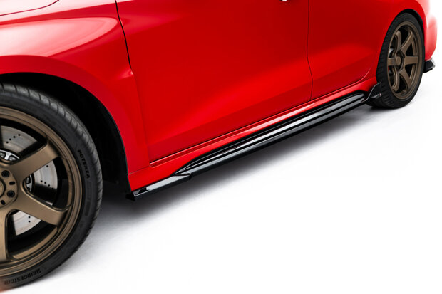 Maxton Design Audi RS3 8Y Sedan Facelift Side Skirts Diffusers Versie 2
