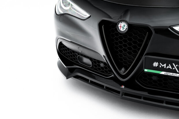 Maxton Design Alfa Romeo Stelvio Voorspoiler Spoiler Splitter Versie 3