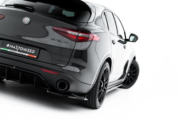 Maxton Design Alfa Romeo Stelvio Rear Side Splitters Versie 2