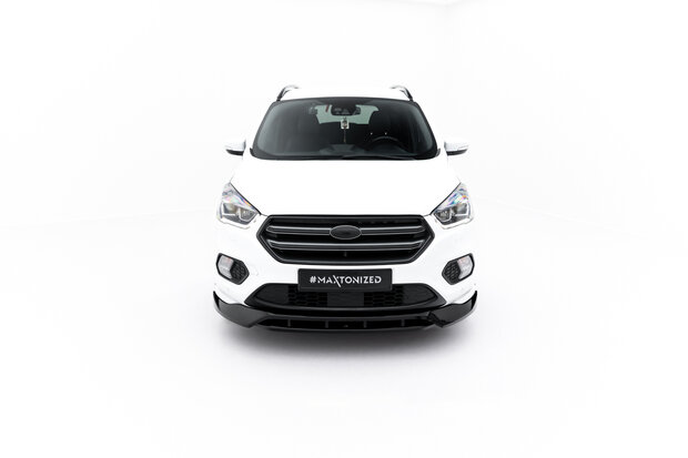 Maxton Design Ford Kuga MK2 ST Line Facelift Splitter Voorspoiler Spoiler Versie 1