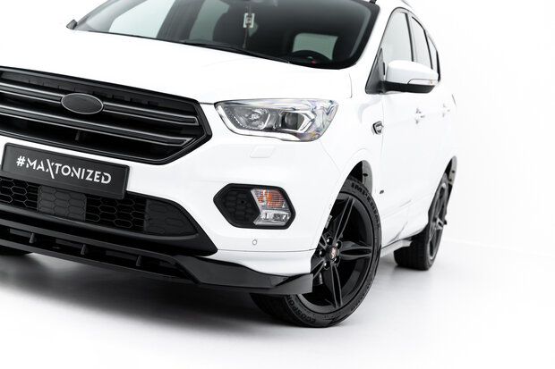 Maxton Design Ford Kuga MK2 ST Line Facelift Splitter Voorspoiler Spoiler Versie 1