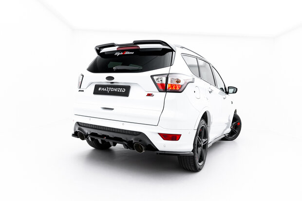 Maxton Design Ford Kuga MK2 ST Line Facelift Rear Diffuser Vertical Bar Versie 1