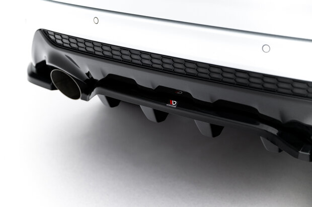 Maxton Design Ford Kuga MK2 ST Line Facelift Rear Diffuser Vertical Bar Versie 1