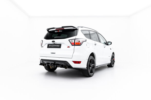 Maxton Design Ford Kuga MK2 ST Line Facelift Rear Diffuser Vertical Bar Versie 1
