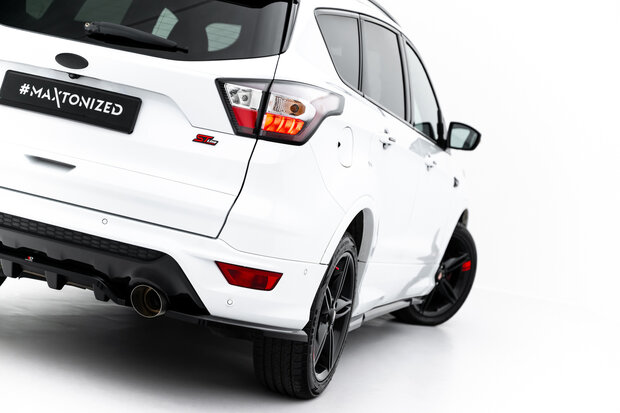 Maxton Design Ford Kuga MK2 ST Line Facelift Rear Side Splitters Versie 1