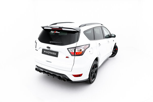 Maxton Design Ford Kuga MK2 ST Line Facelift Rear Side Splitters Versie 1