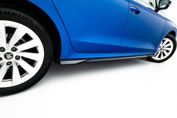 Maxton Design Skoda Octavia Liftback / Combi Mk4 Facelift Side Skirts Diffusers Versie 1
