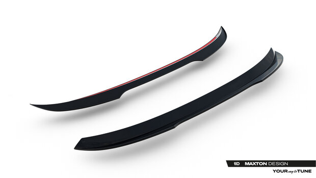 Maxton Design Skoda Octavia Liftback / Combi Mk4 Facelift Achterklep Spoiler Cap Extention Versie 1