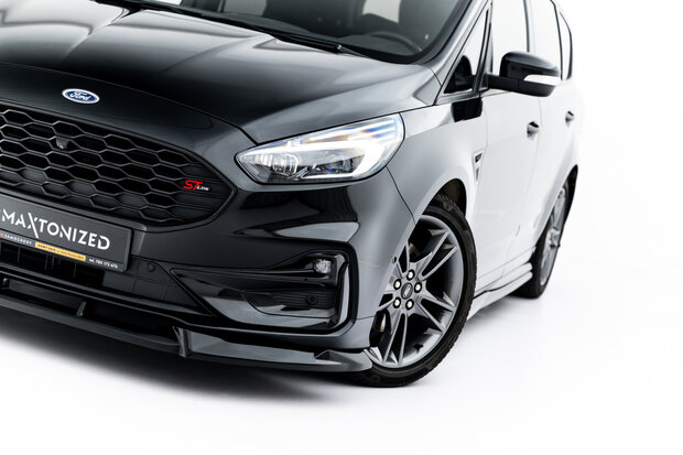 Maxton Design Ford S Max ST Line MK2 Facelift Splitter Voorspoiler Spoiler Versie 1