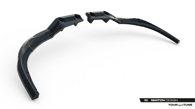 Maxton Design Ford S Max ST Line MK2 Facelift Rear Diffuser Vertical Bar Versie 1