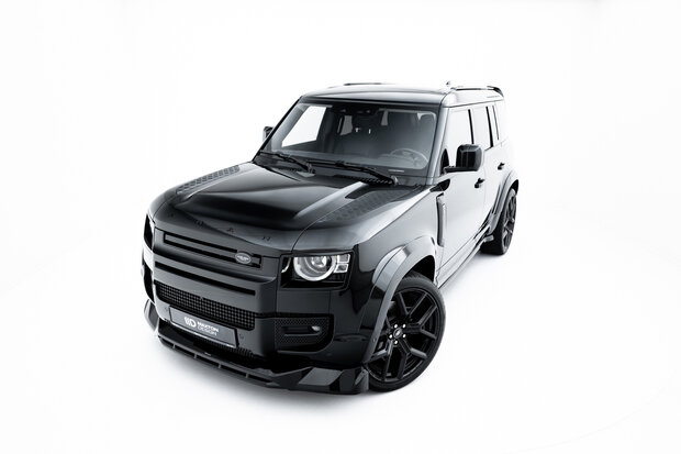 Maxton Design Land Rover Defender MK4 Splitter Voorspoiler Spoiler Versie 1