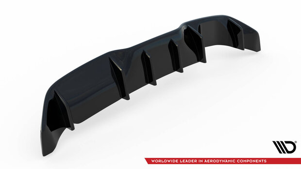 Maxton Design Ford Fiesta ST MK7 Facelift Rear Valance Spoiler 3 Deurs