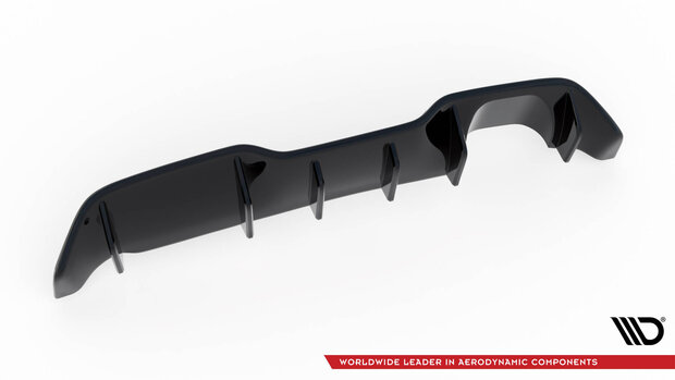 Maxton Design Ford Fiesta ST MK7 Facelift Rear Valance Spoiler 3 Deurs