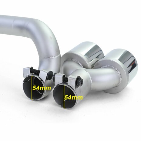 4 X Sport Uitlaat RVS Systeem Voor Bmw F10 F11 520 525 528 530