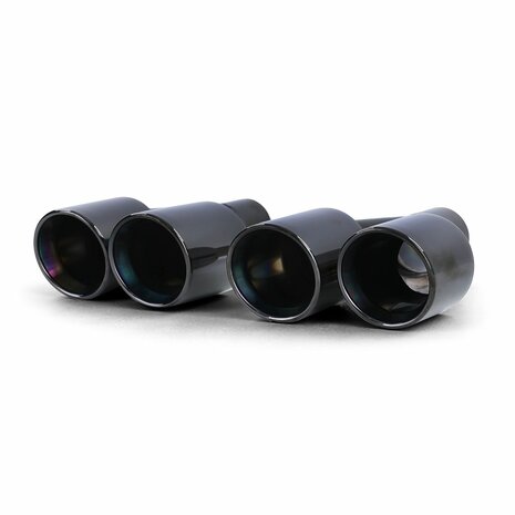  X Sport Uitlaat Sierstuk Zwart Voor Bmw 5 Serie BMW F10 F11 6 Serie F12 F13