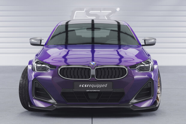 Splitter-Spoiler-BMW 2 Serie G42 M Pakket / M240i CSL716