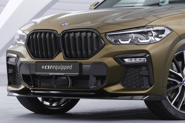 Splitter-Spoiler-BMW X6 G06 M Pack / M50i CSL589