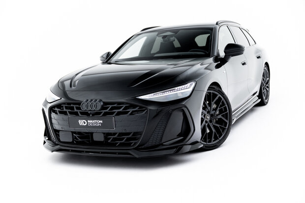 Maxton Design Audi A6 C9 S Line Splitter Voorspoiler Spoiler Versie 1