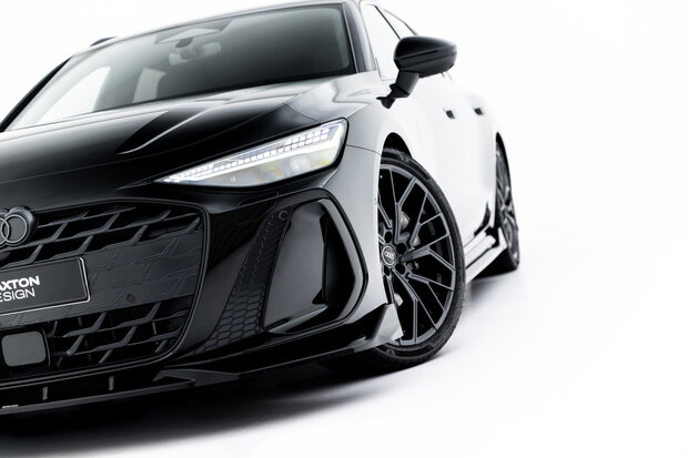 Maxton Design Audi A6 C9 S Line Splitter Voorspoiler Spoiler Versie 2