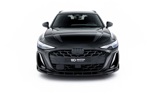 Maxton Design Audi A6 C9 S Line Splitter Voorspoiler Spoiler Versie 2Maxton Design Audi A6 C9 S Line Splitter Voorspoiler Spoil