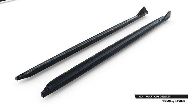Maxton Design Audi A6 C9 S Line Side skirt Diffusers Versie 2
