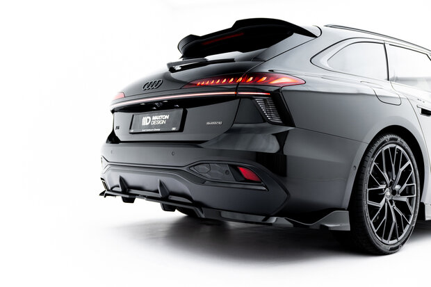 Maxton Design Audi A6 S Line C9 Rear Diffuser Vertical Bar Versie 2