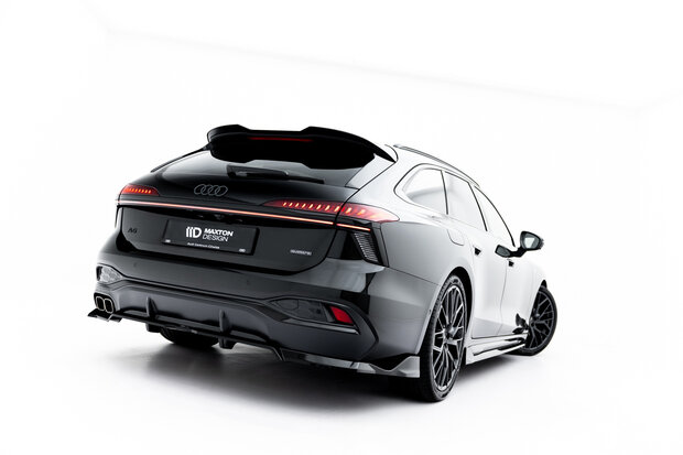 Maxton Design Audi A6 S Line C9 Rear Diffuser Vertical Bar Versie 2