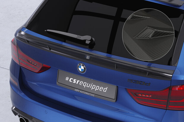 CSR Automotive Achterklep Spoiler Extention Lower Geschikt Voor BMW 5  Serie G31 Touring HF072