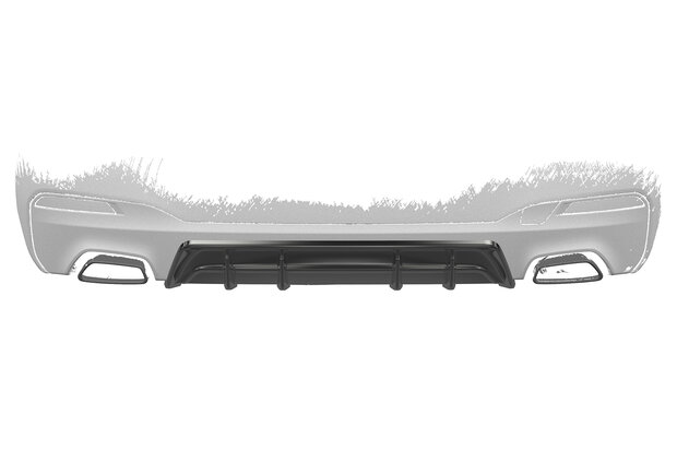 CSR-Automotive-Rear-Diffuser-BMW 5er G30 / G31 M Pakket HA486
