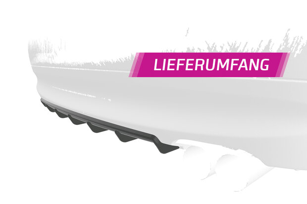 CSR-Automotive-Rear-Diffuser-BMW 3 Serie E90 / E91 HA284