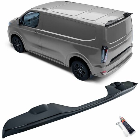 Dakspoiler Spoiler Voor Ford Transit Tourneo Custom Met Achterklep Glans Zwart